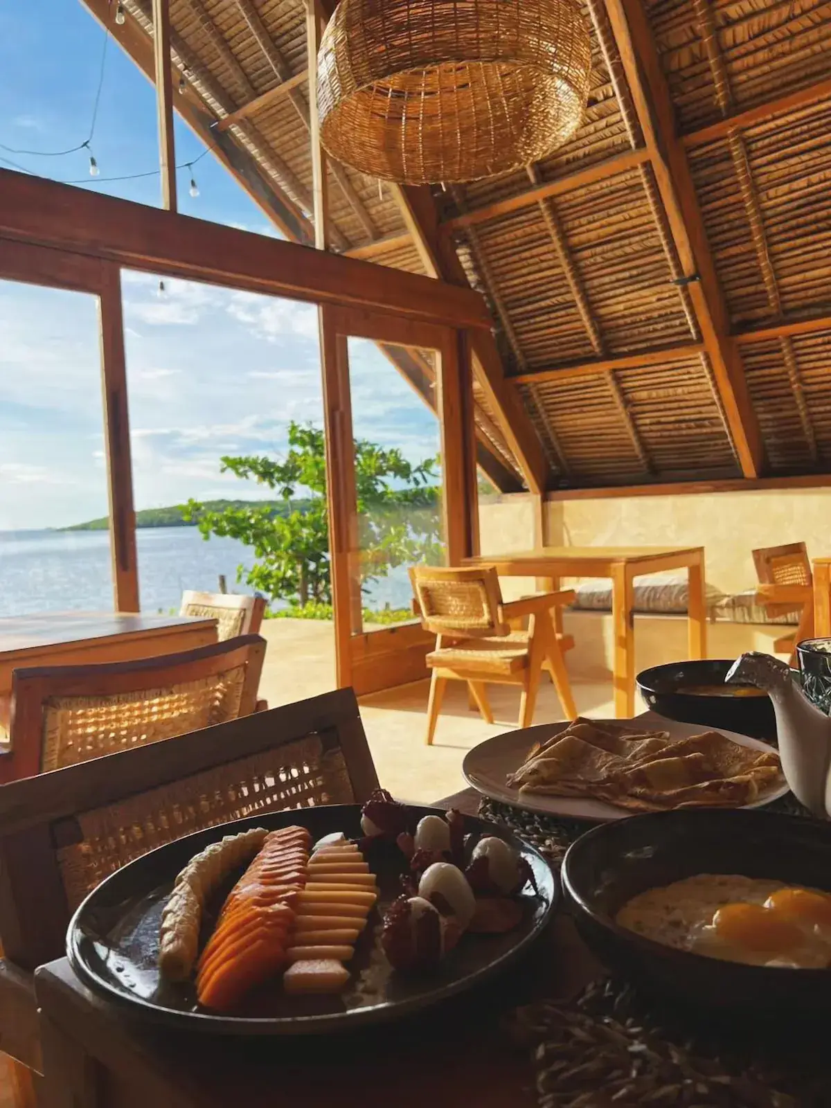 Jedzenie w restauracji Tao Resort na Madagaskarze