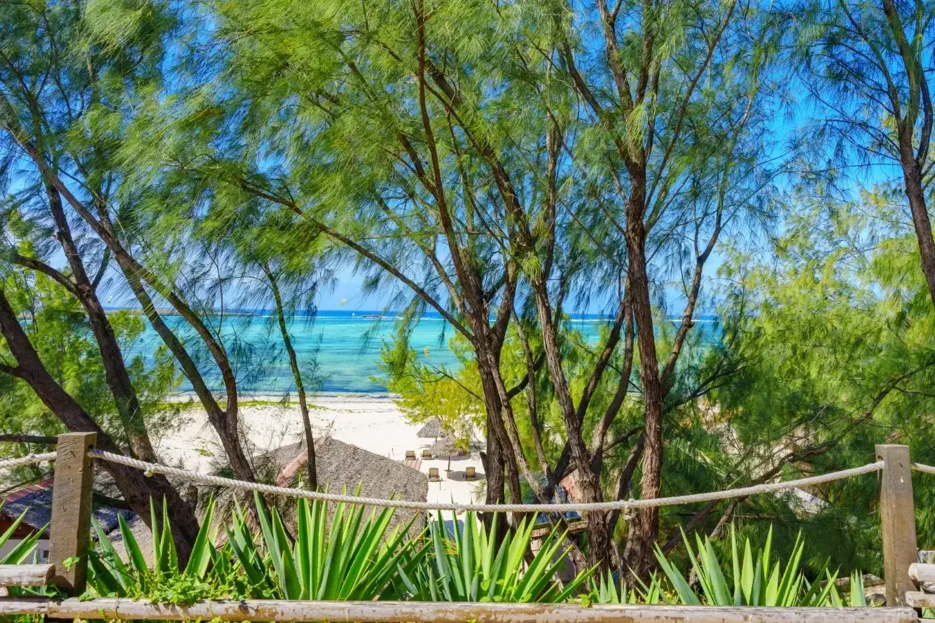 Plaża przy bungalowach w Madakitecamp, Sakalava Bay