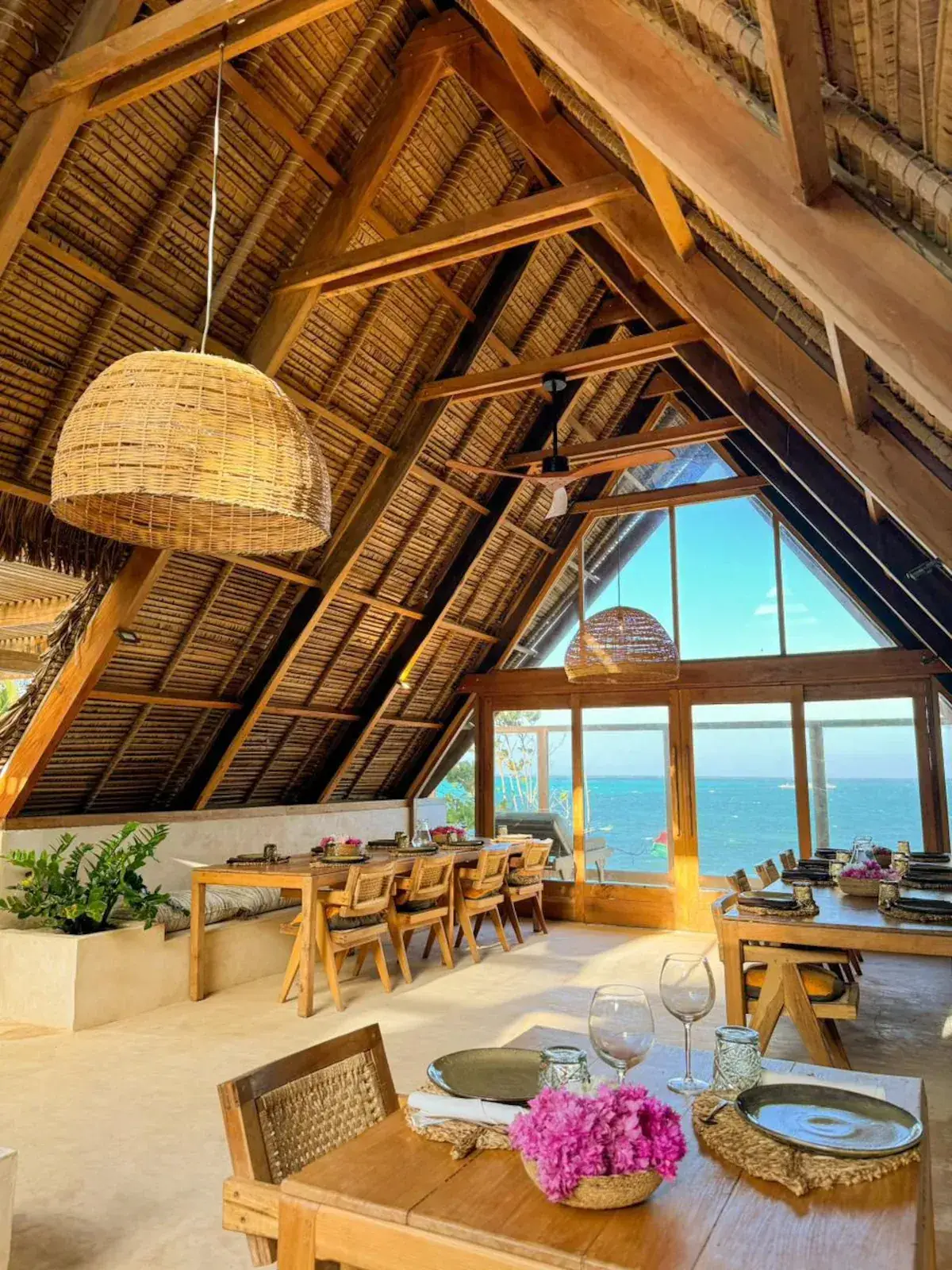 Restauracja w Tao Resort na Madagaskarze